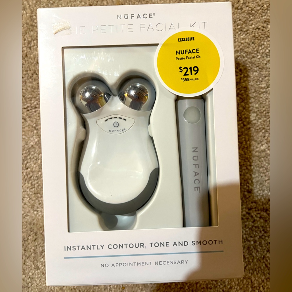 New!!Nuface the petite facial kit